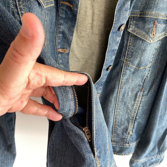 Liz Claiborne, SZ small Blue Jean jacket, 2 front pockets and two side pockets - Picture 7 of 16